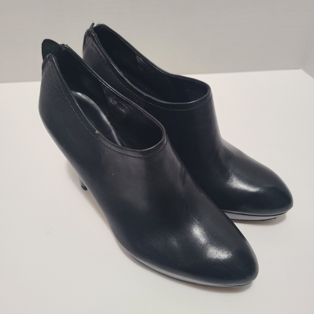 Franco Sarto Black‎ Heeled Boots Size 8
